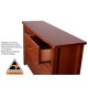 Bella 6 Drawer Lowboy