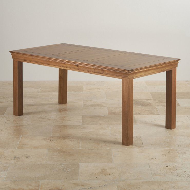 French Rustic Solid Oak 1.8M Dining Table