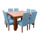 Fusion 8 Chairs and Dining Table