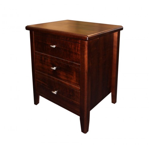 Obsess 3 Drawer Narrow Bedside cabinet