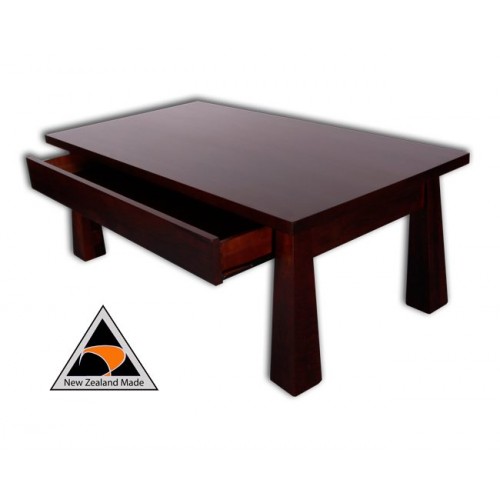 Oke Coffee Table with drawer 1200 x 650