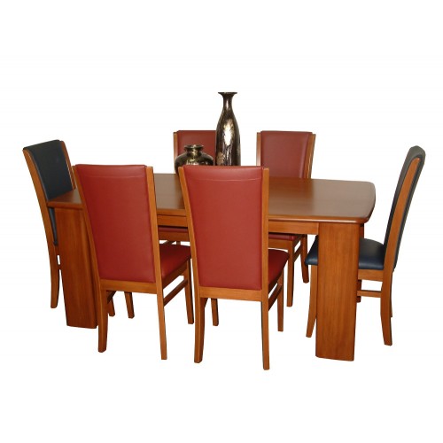 Euphoria 8 Chairs and 2100 x 1050mm Dining Table