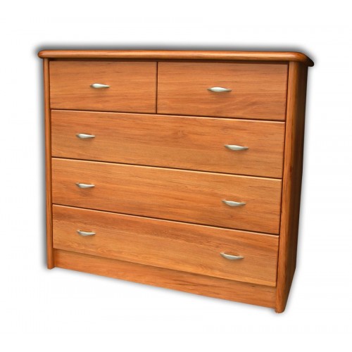 Euphoria 5 Drawer Lowboy A Contemporary Style Of Solid Wood