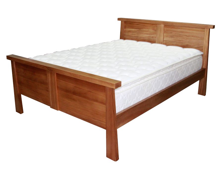 Oke King Bed Frame High Foot End, Elevated King Bed